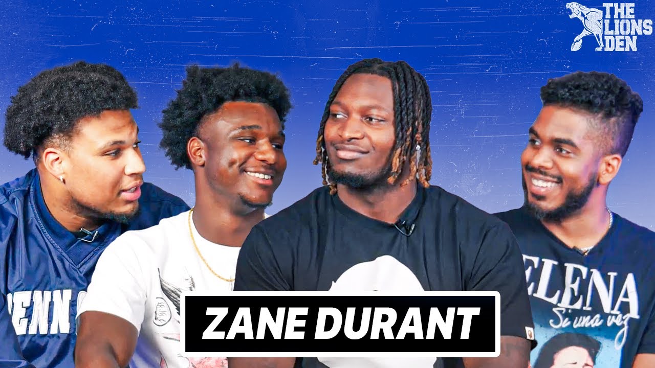 Zane Durant On Penn State's D-Line, Manny Diaz, Bye Week Outlook & Adjusting to PSU | The Lions Den