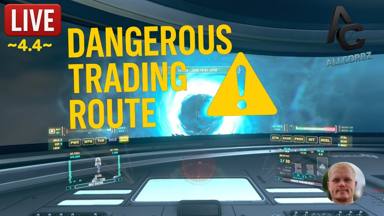 High-Risk Trading Runs 💰 Can I Escape Pirates & Patrols? | Star Citizen Live