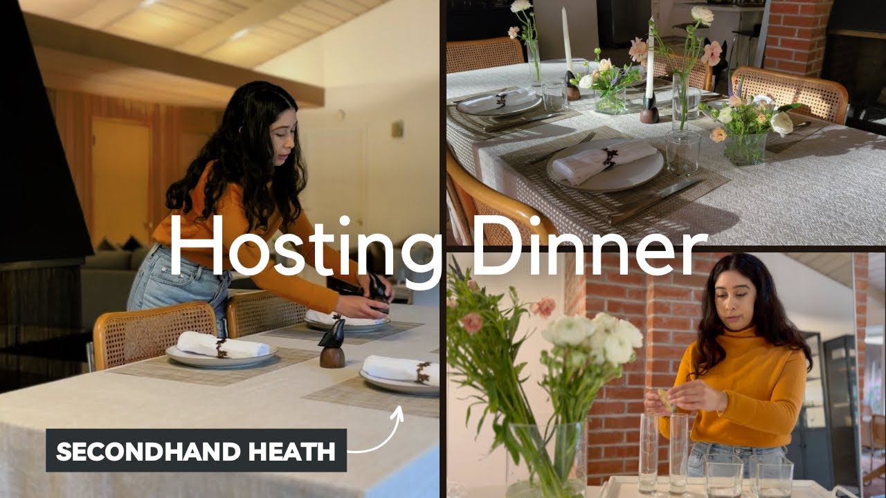 Favorite Table Setting Pieces | How I Host Intimate Dinner Party