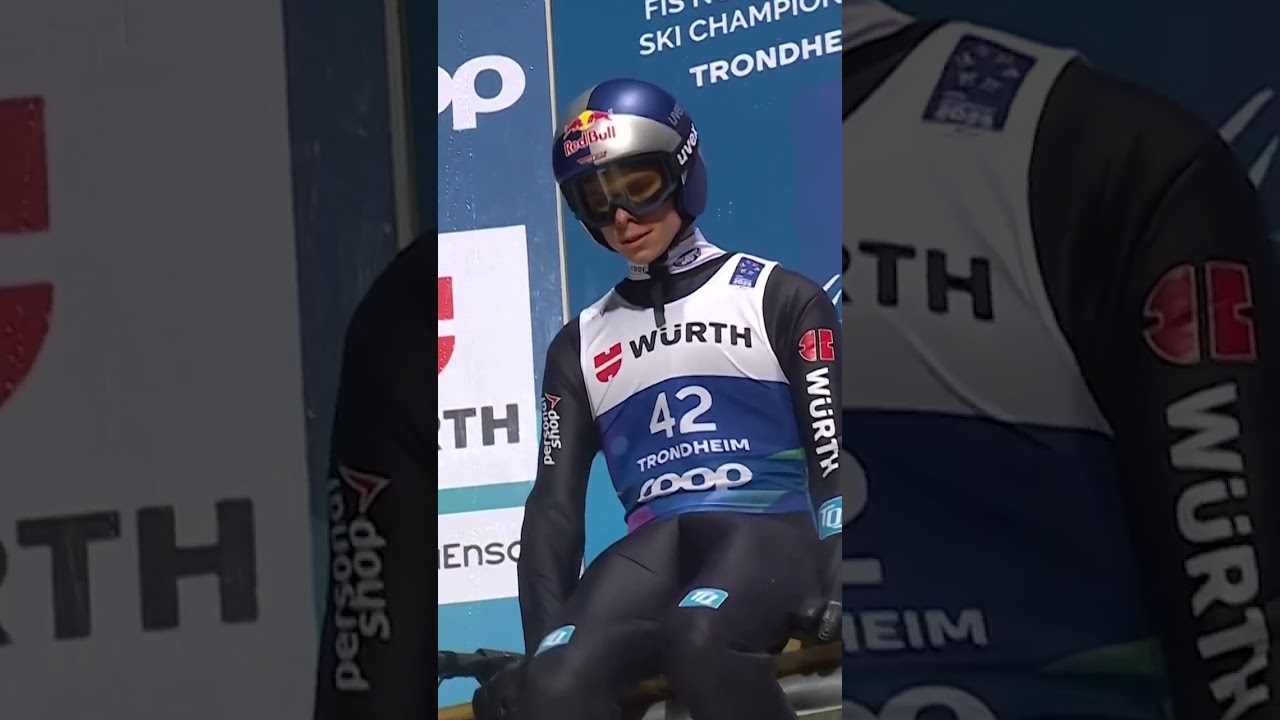 🥈 Srebrne skoki Andreasa Wellingera 💪 To już CZWARTE wicemistrzostwo świata Niemca w karierze