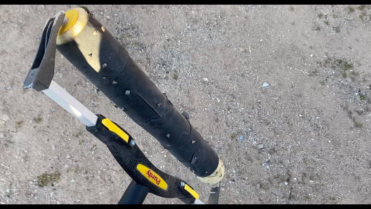 Quick way to remove stickers, goat heads, burs, from yard.