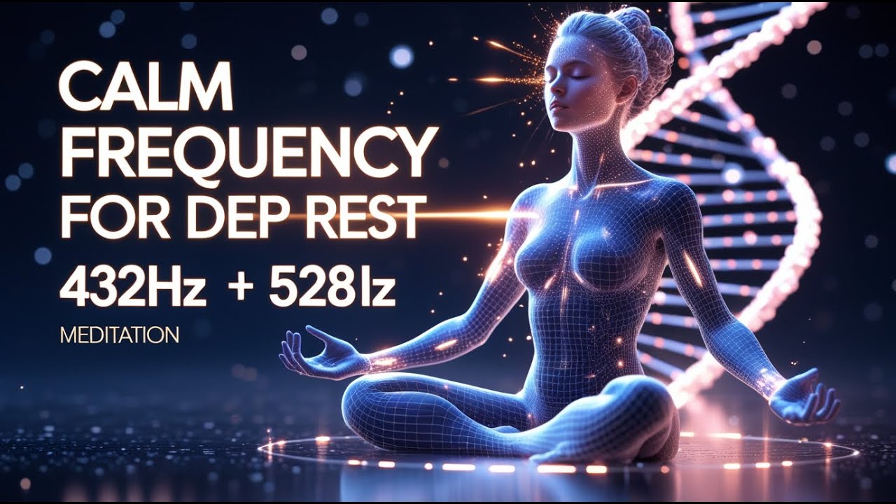 Healing Tunęs !  - 432Hz • 528Hz • Deep Sleep Music for Complete Body Restoration