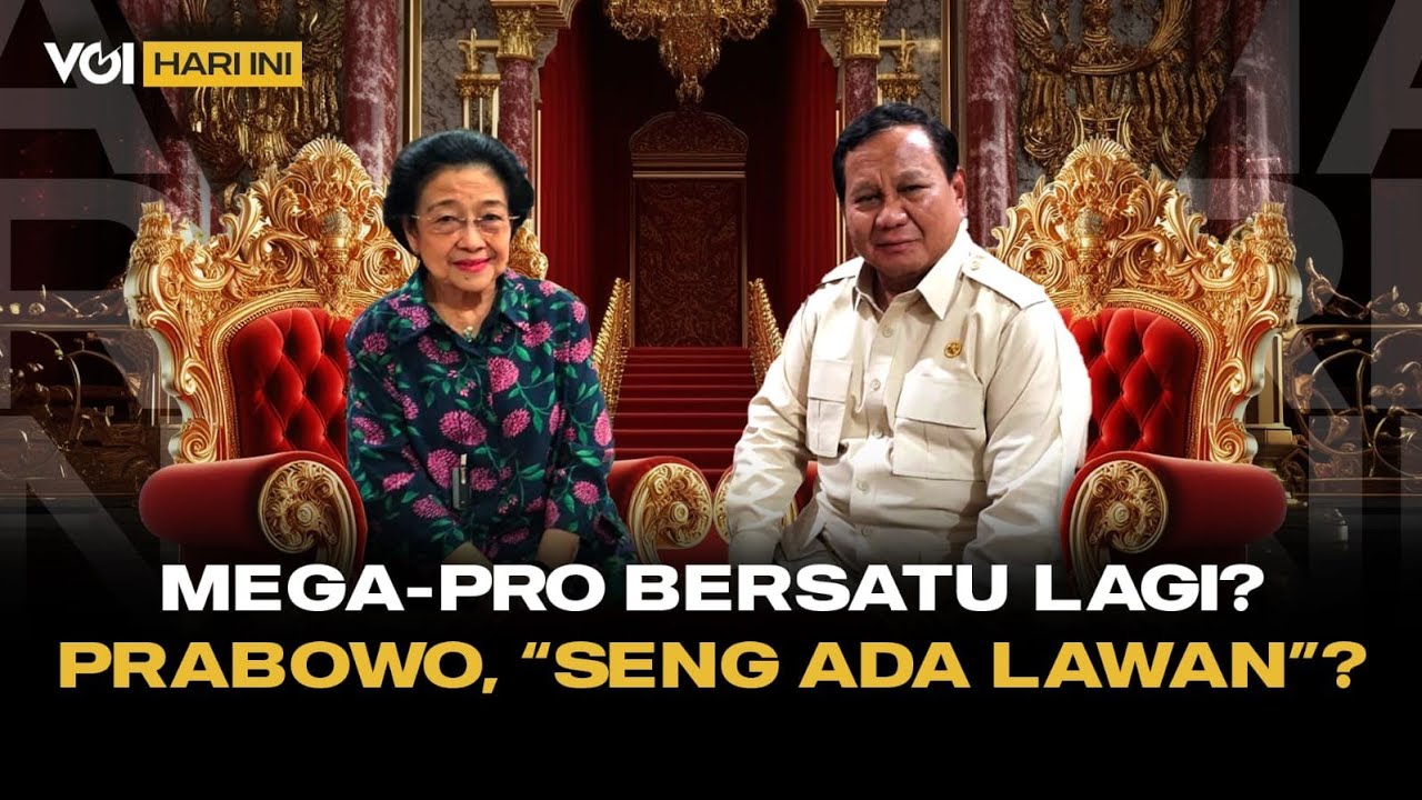 VOI Hari Ini: Sejarah Hubungan Megawati dan Prabowo, dari Bestie, Pecah Kongsi, Lalu Koalisi?