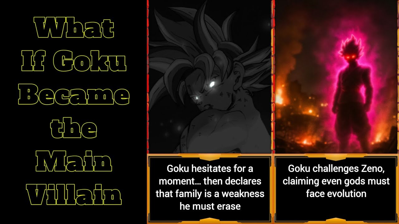 What If Goku Became the Main Villain? 
