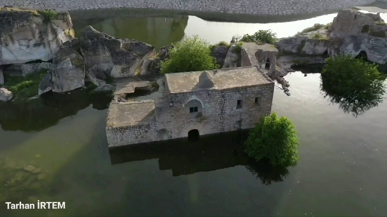 HASANKEYF'TE ILISU BARAJI SU SEVİYESİNİN SON DURUMU