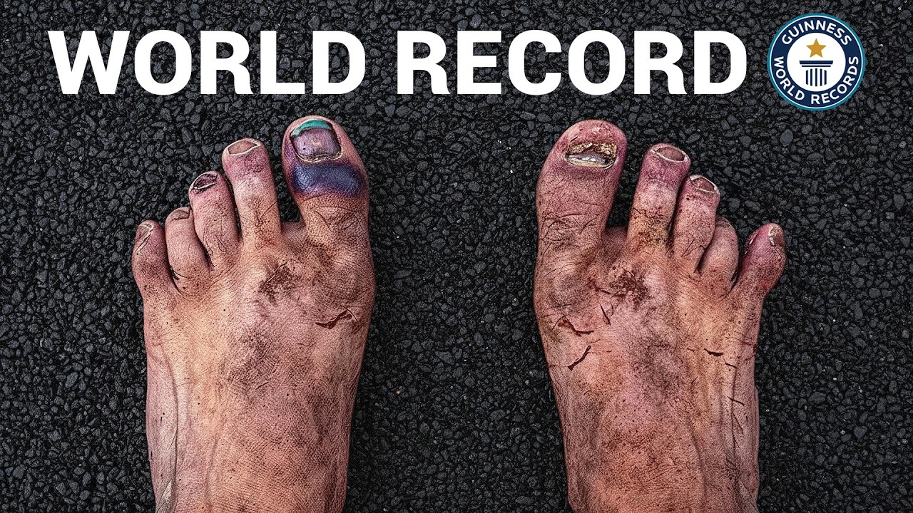 I Ran Around the World in 1 Week (world first)