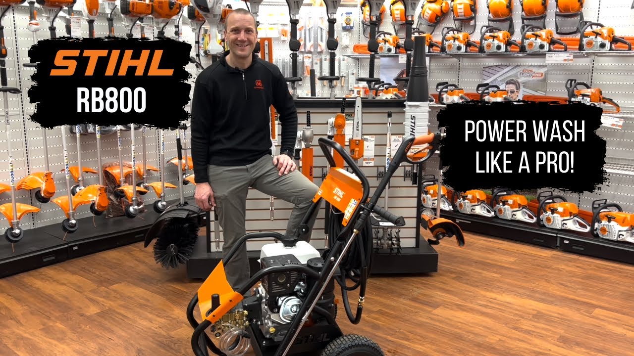 Stihl RB800 -- Your Professional, Versatile Power Washer