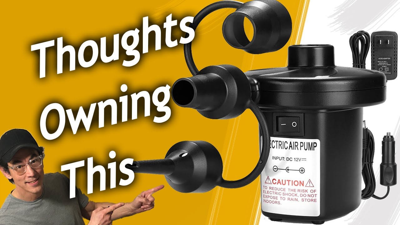 Portable AGPTEK Air Pump, How It Works, Why I Use This, Product Links