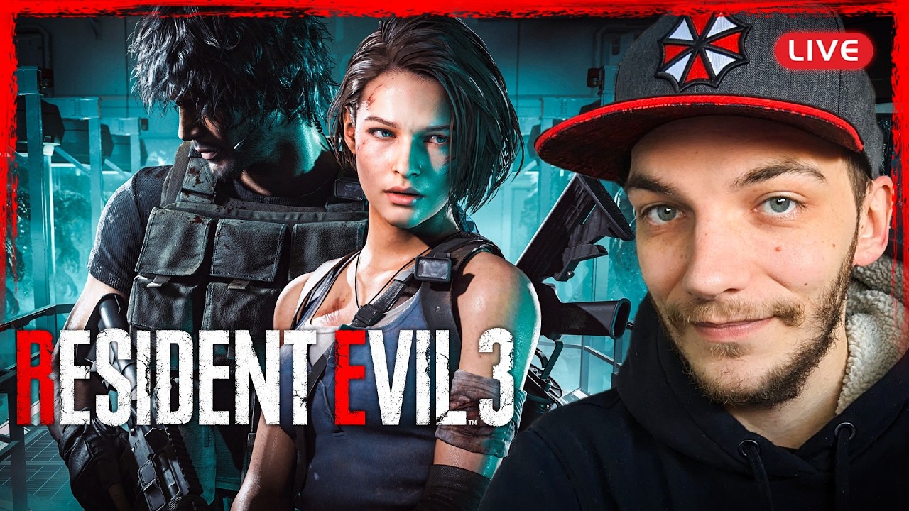 🔴Resident Evil 3 Part 1 | LIVE