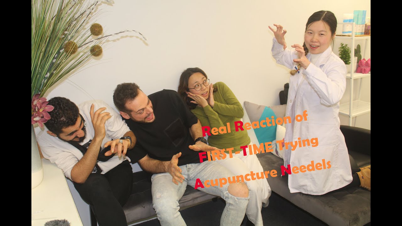 First Time Trying Acupuncture Needle