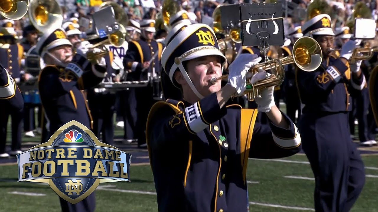 Notre Dame Football marching band lights up South Bend with summer hits | NBC Sports