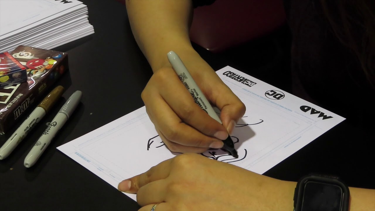 Mico Suayan Wonder Woman Sketch WonderCon 2019