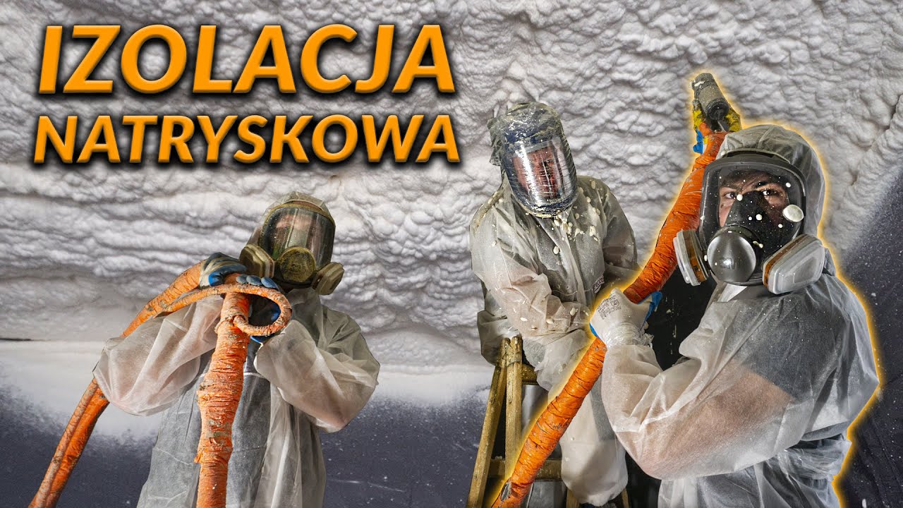PRACA PRZY IZOLACJI NATRYSKOWEJ. PIANA PUR NA PODDASZE. | DO ROBOTY