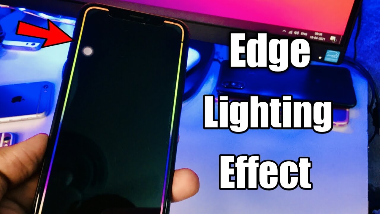 Эффект Edge Lighting на iPhone