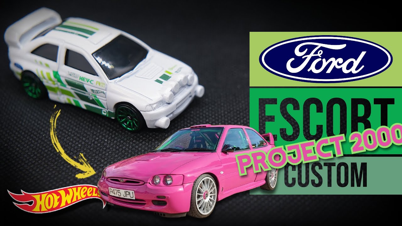HOT WHEELS Ford Escort MAX POWER Project 2000 @rsjamie9423 custom