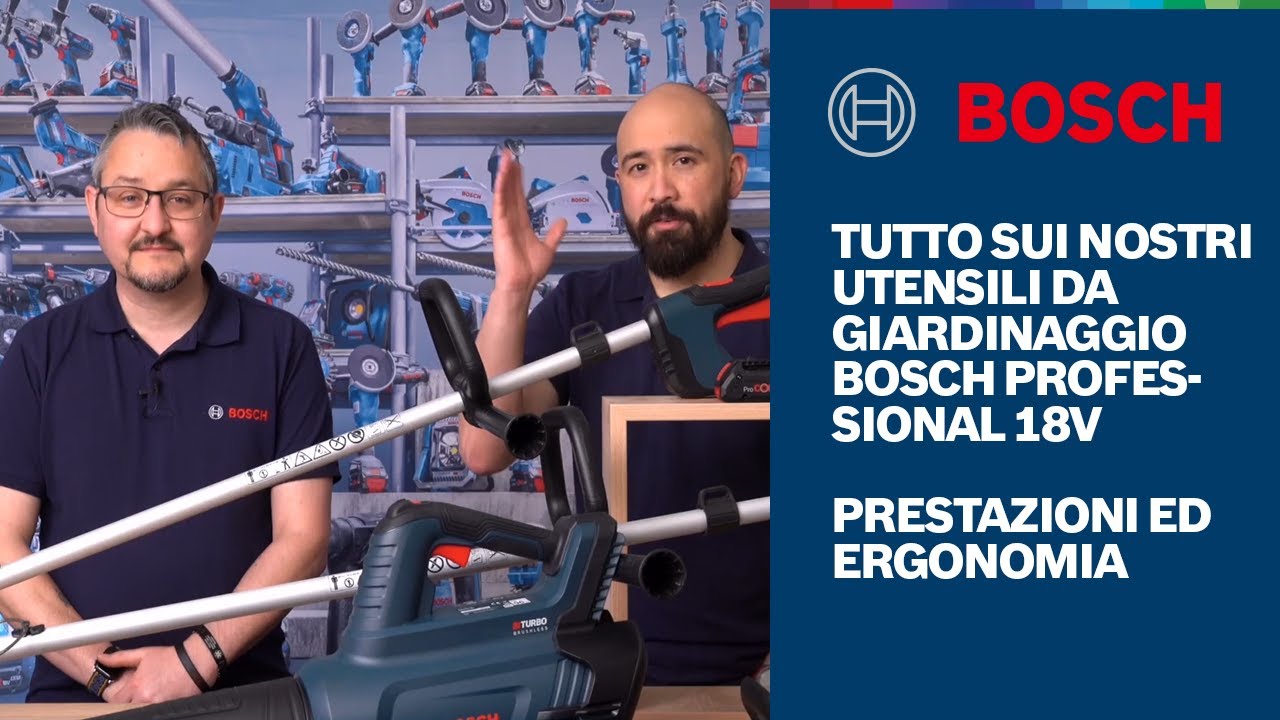 Tutto sui nostri utensili da giardinaggio Bosch Professional 18V