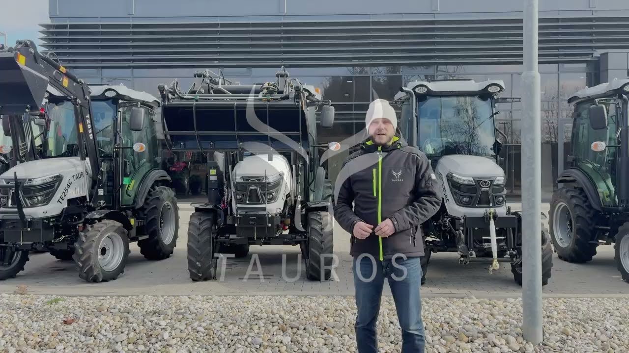 MA&Scaron;INA pro prof&iacute;ky: Ovl&aacute;d&aacute;n&iacute; malotraktoru Tauros TE504C 🛠️