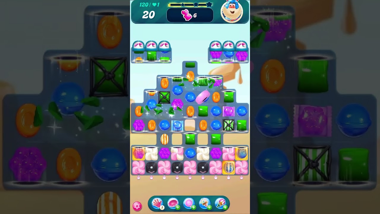 Candy Crush Saga Level 116-125  🌟🌟🌟
