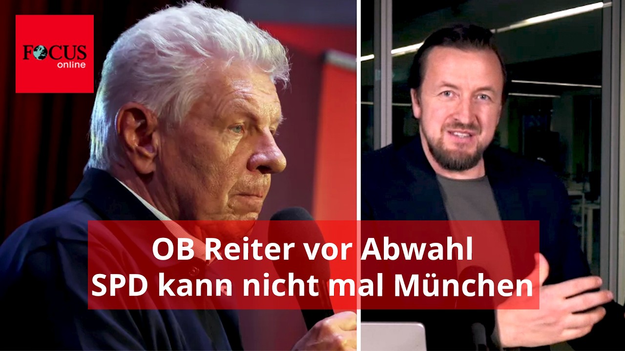 OB Reiter weg: SPD kann noch nicht mal mehr M&uuml;nchen