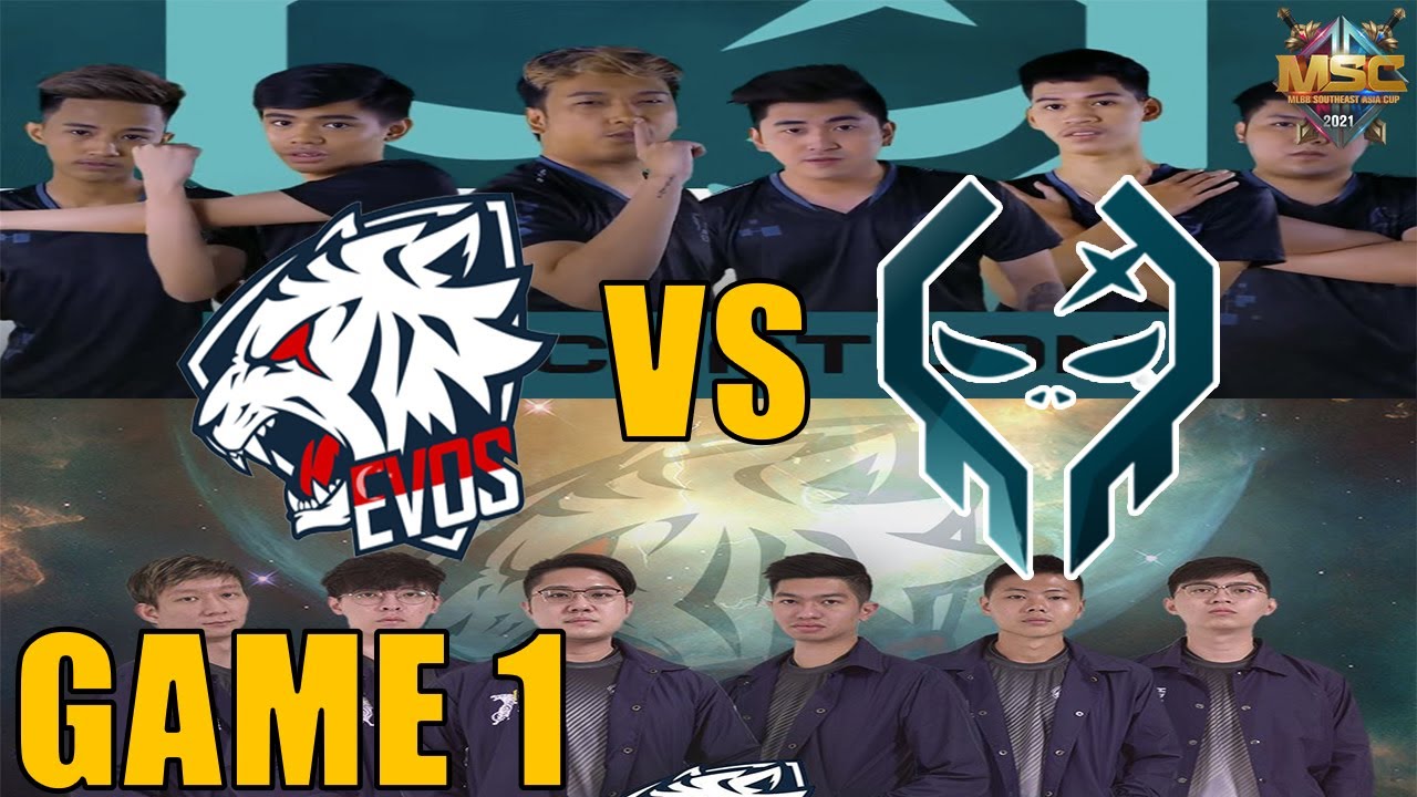 EVOS SG VS EXECRATION [GAME 1] MSC Group Stage Phase 1 - Day 1 | MLBB Southeast Asia Cup 2021