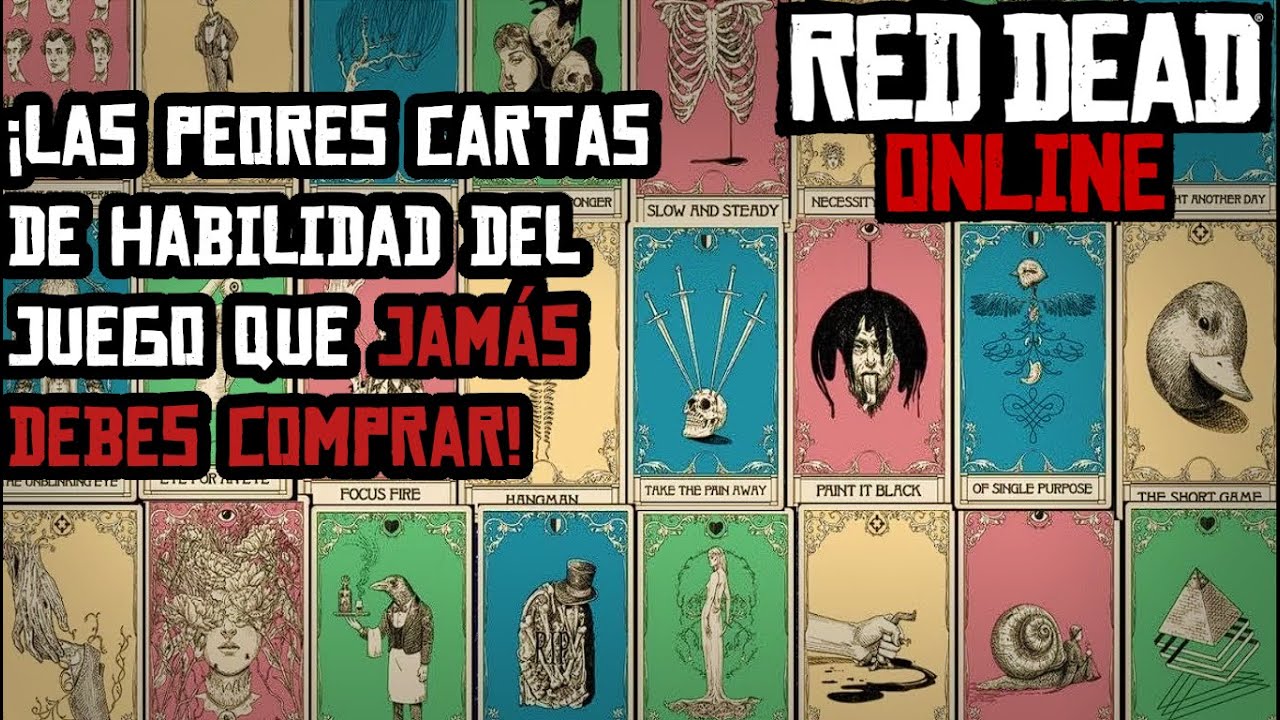 ¡Las peores cartas de habilidad que no debes comprar! Red Dead Online