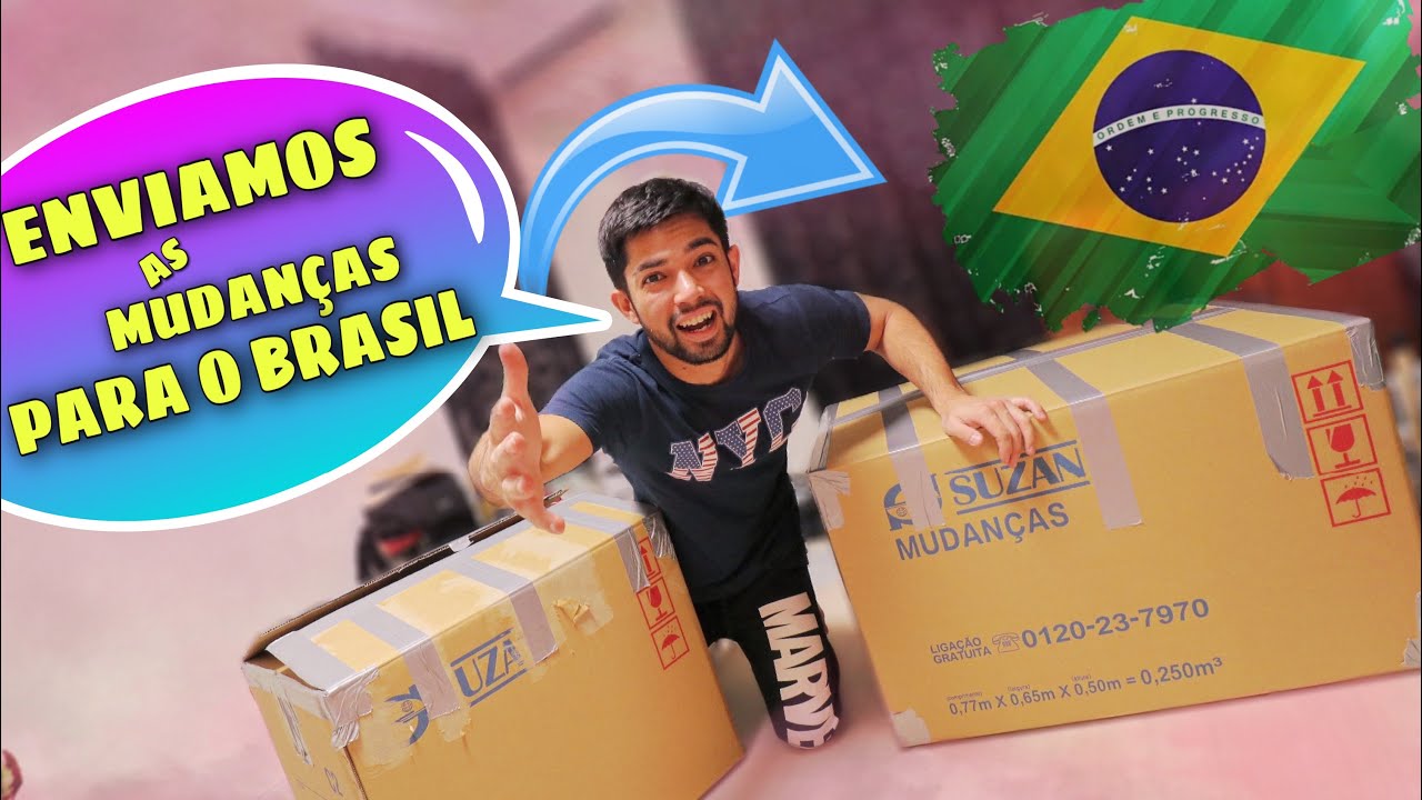 MUDANÇA PARA O BRASIL || ENVIAMOS PELA SUZAN MUDANÇAS [oque levar para o Brasil?]