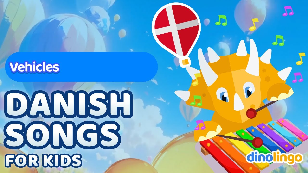 Vehicles Song - Danish Songs for kids