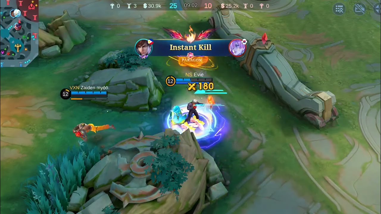 Super aggressive gussion!!#mlbb #gaming 