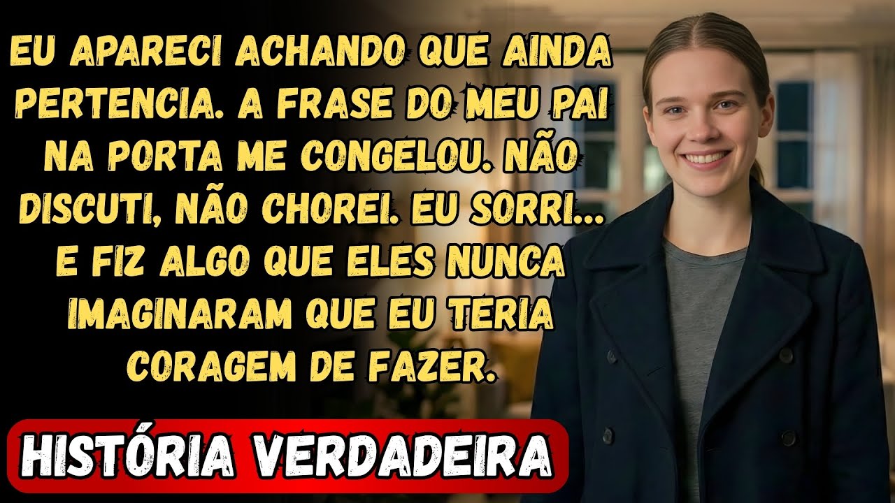 Eu Apareci no Dia de Ação de Graças… Meu Pai Disse: “Você Pegou a Casa Errada.” Eu Sorri e...