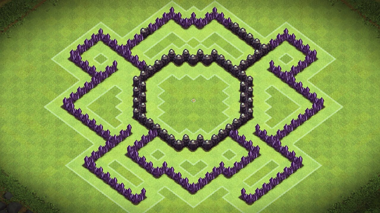 Clash of Clans - Epic Town Hall 7 Trophy/Clan War Base (Spider) - Speedbuild