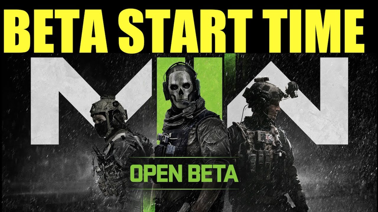 Modern warfare 2 Beta Start time (how to play Early)