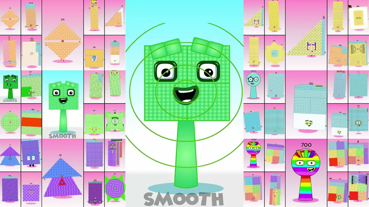 Numberblocks Sprunki Evolution Show 1-100000: Numberblocks One - One hundred thousand | Animation