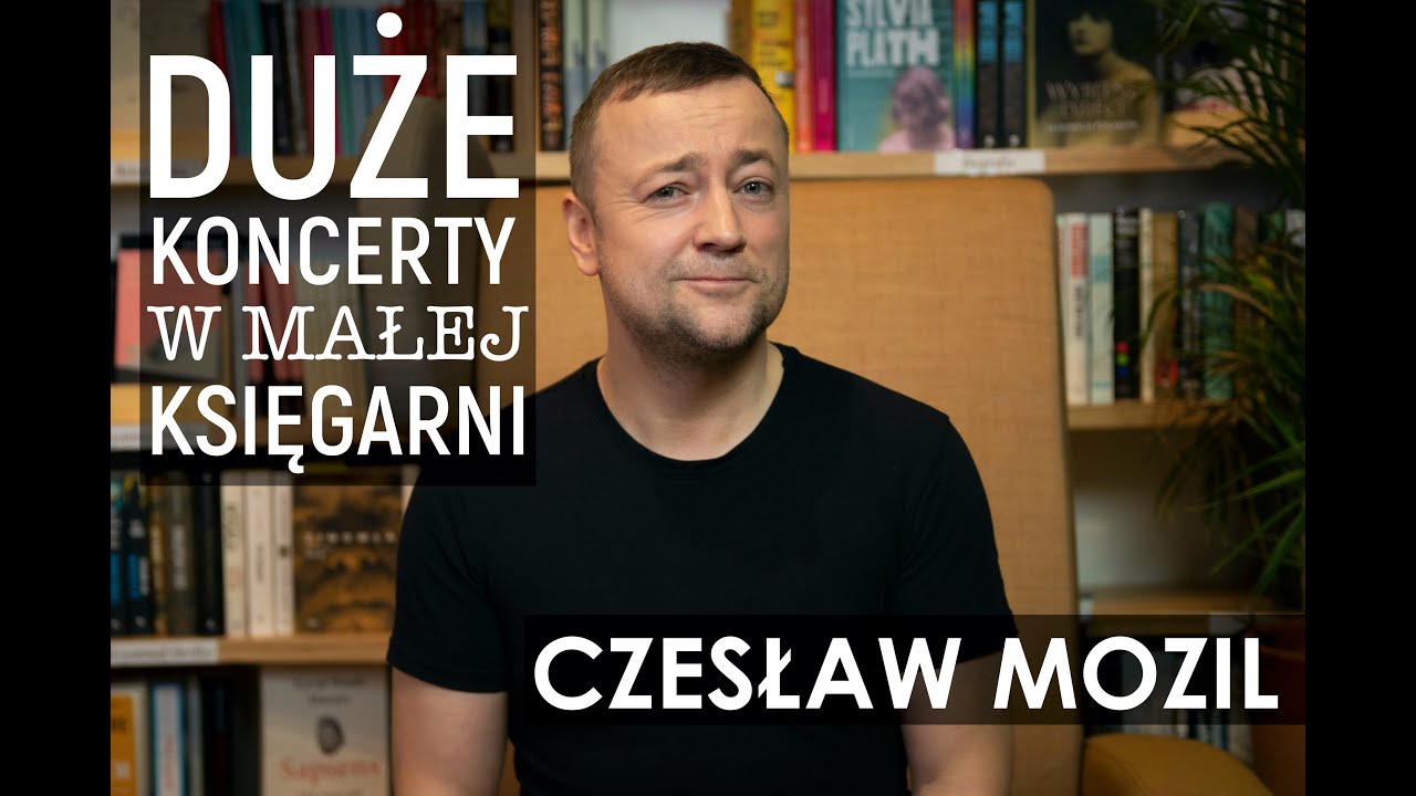 Czesław Mozil live sesja w Cafe NOWA Księgarnia