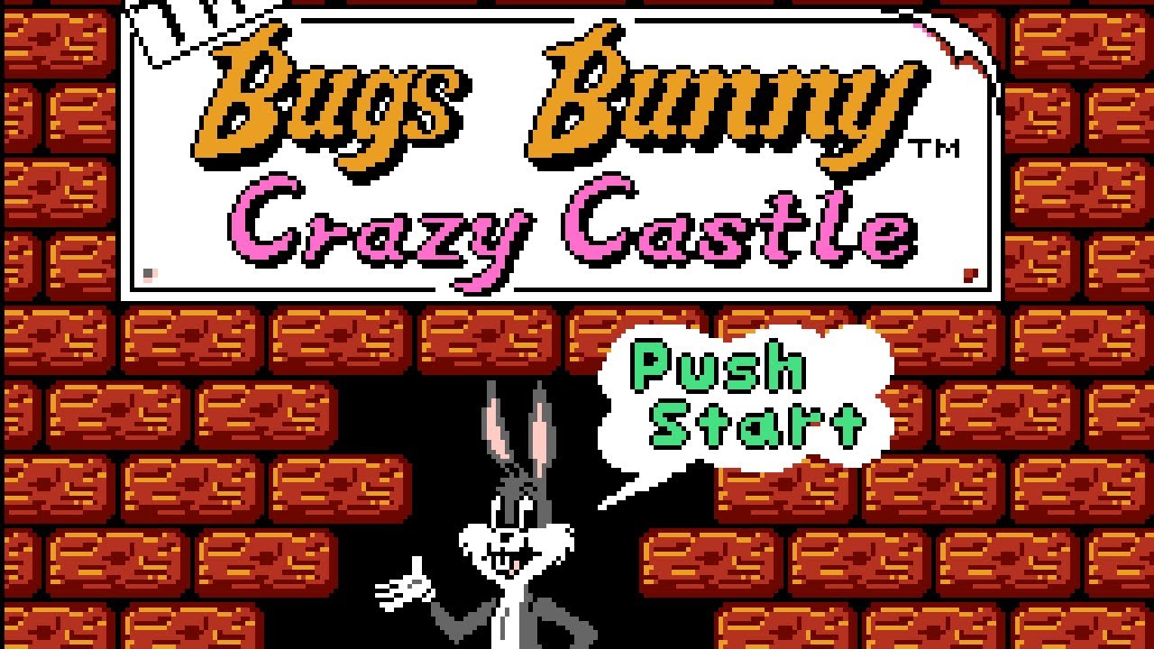 Bugs Bunny Crazy Castle (Kemco, 1989) - NES Gameplay SD