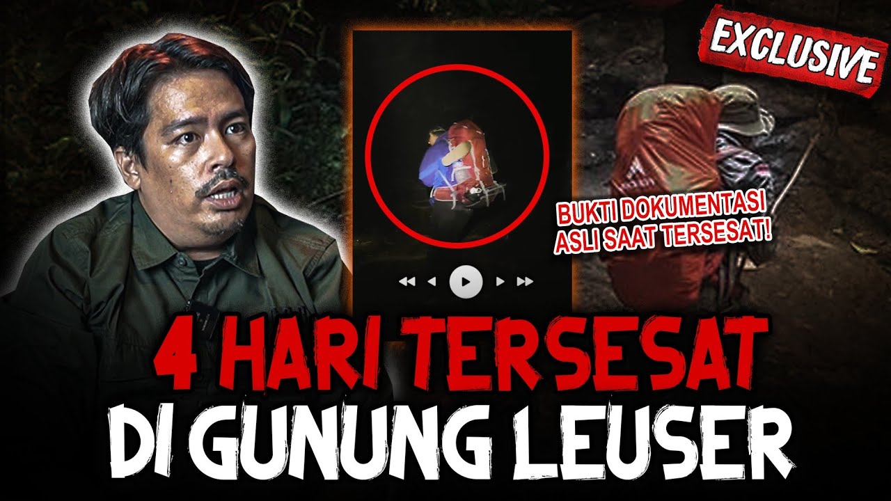 TERSESAT 4 HARI DI Gn. LEUSER? ADA BUKTI REKAMNYA!! 2 PENDAKI INI MASUK KAMPUNG GHAIB BUNIAN