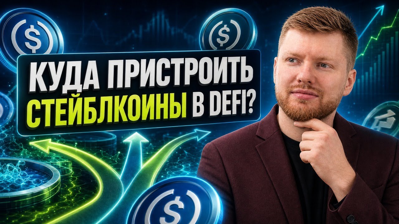 Разбираю варианты куда пристроить стейблкоины в DeFi и делюсь своими мыслями по рынку