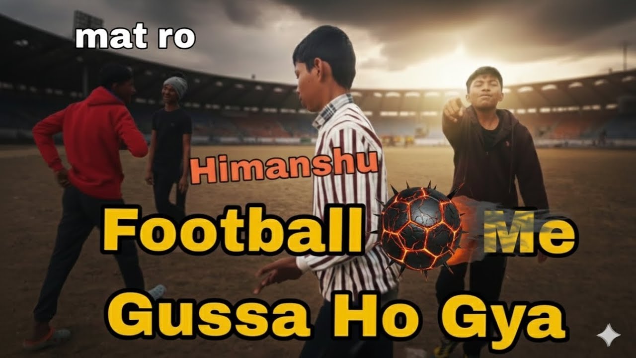 Himanshu Football Me Gussa Ho Gaya! 😡⚽ | Friendly Match Gone Wrong