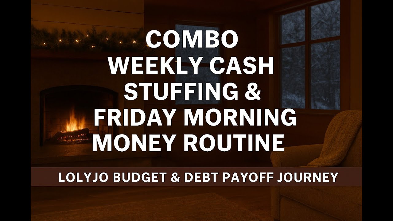 Combo Weekly Cash Stuffing & Friday Morning Money Routine