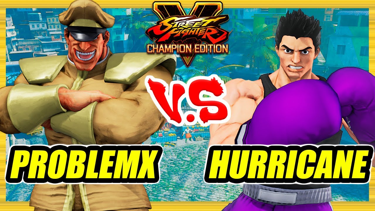 SFV CE 🔥 ProblemX (M. Bison) vs Hurricane (Luke) 🔥 Ranked Set 🔥 Street Fighter 5