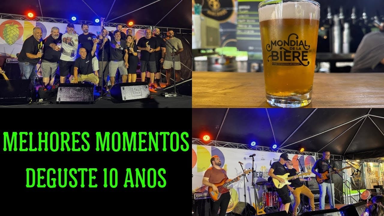 O MELHOR DO QUE ROLOU NA EDIÇÃO DE 10 ANOS DA DEGUSTE, A FEIRA DE CERVEJAS ARTESANAIS DE PETRÓPOLIS.