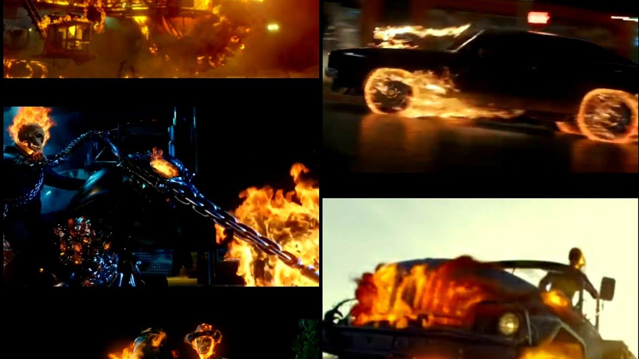 ghost rider all vehicle transformations with wahran as bgm