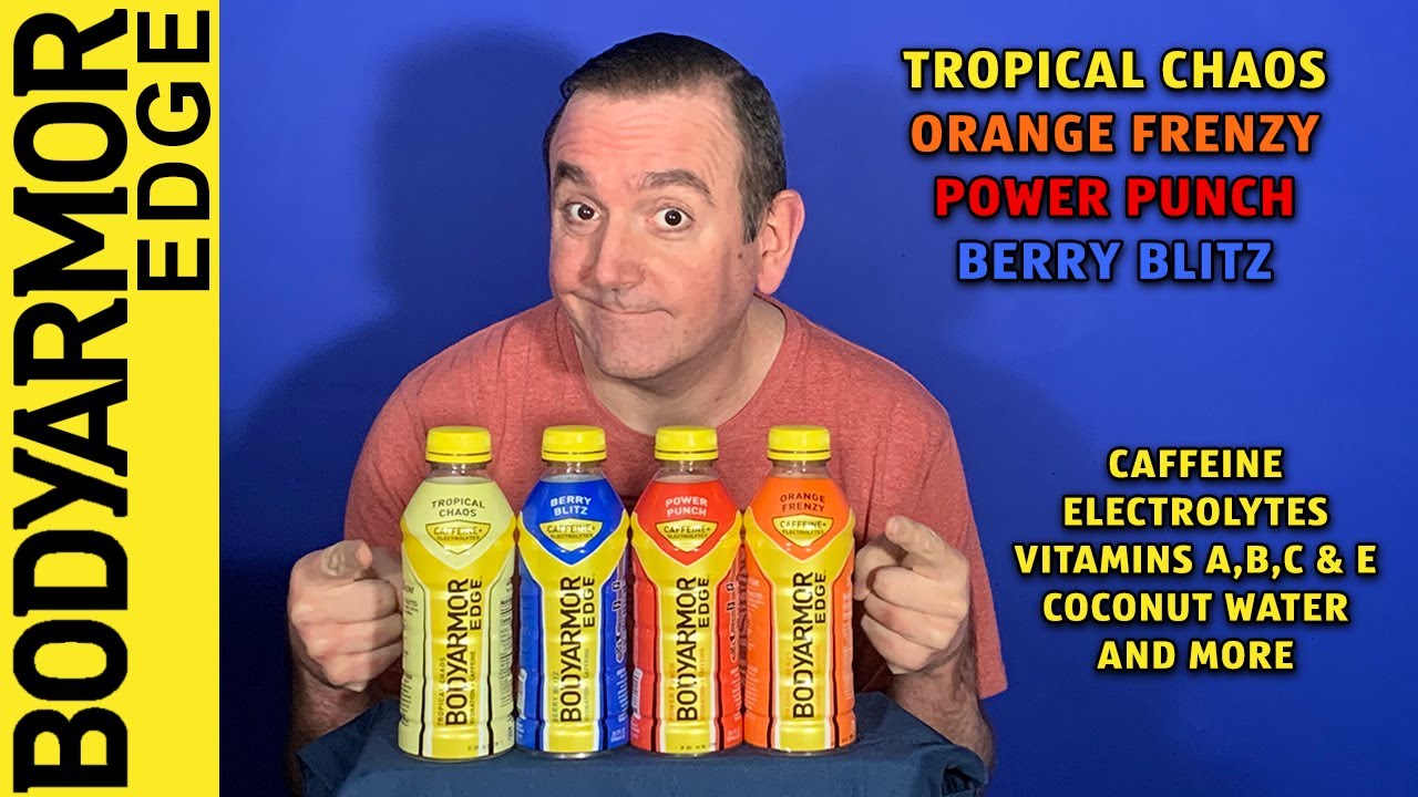 Body Armor Sports Drink Product Review; The Sports Water with Caffeine and Electrolytes.