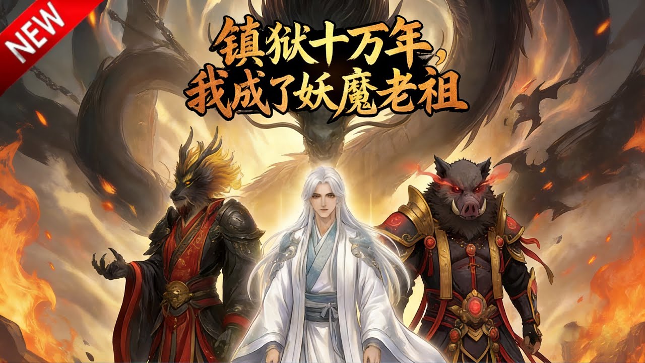 💥【新番上线】周清羽为报师恩镇守仙狱十万年，修成妖魔老祖。可惜师尊不清楚他的实力，百般欺辱，直到展现真实实力震惊众人！《镇狱十万年，我成了妖魔老祖》全集 Multi SUB 