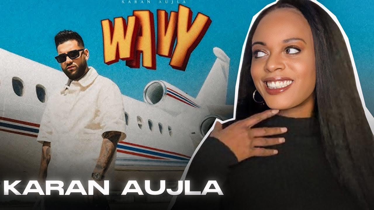 Wavy  Karan Aujla | Jay Trak | Qarn Malhi | English Translation Reaction 😍