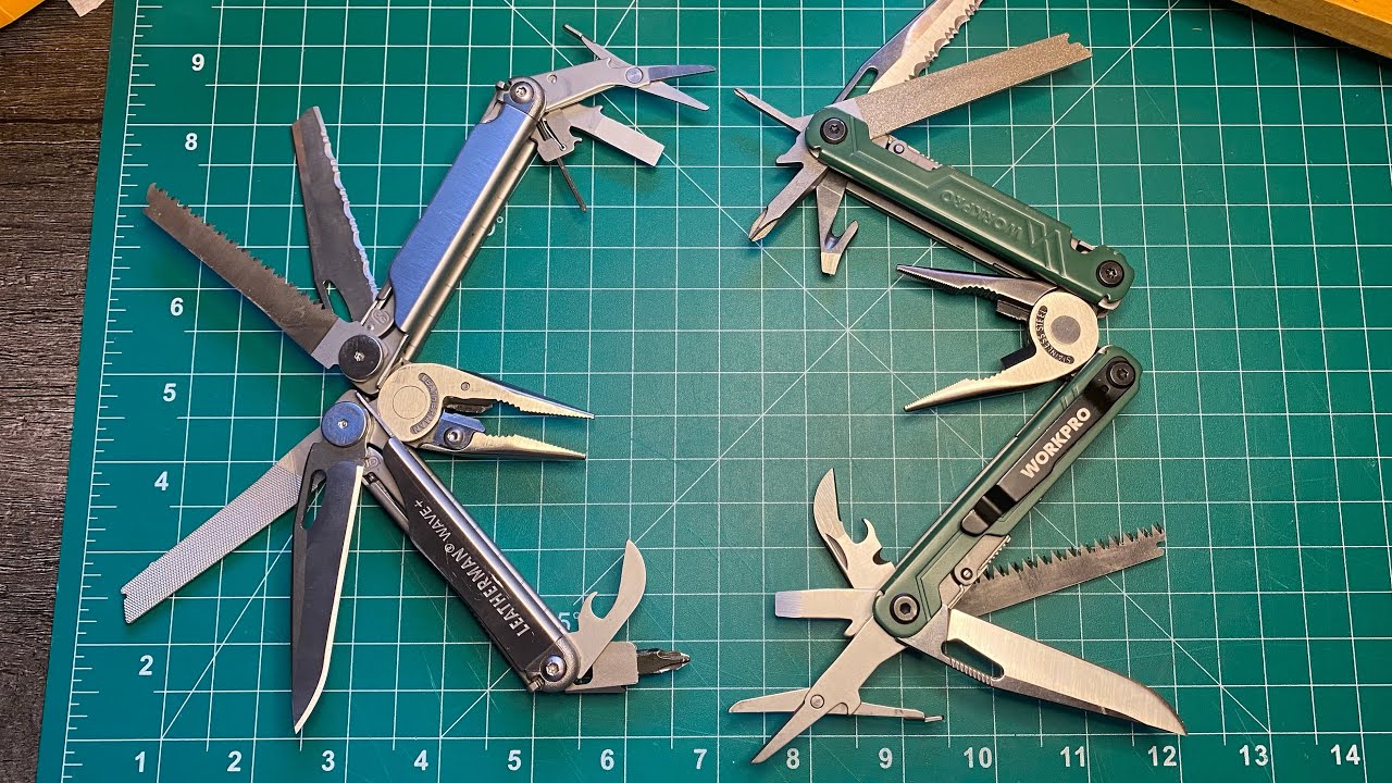 Budget Leatherman Wave? WORKPRO 18 in 1 Multitool FULL REVIEW & Comparison