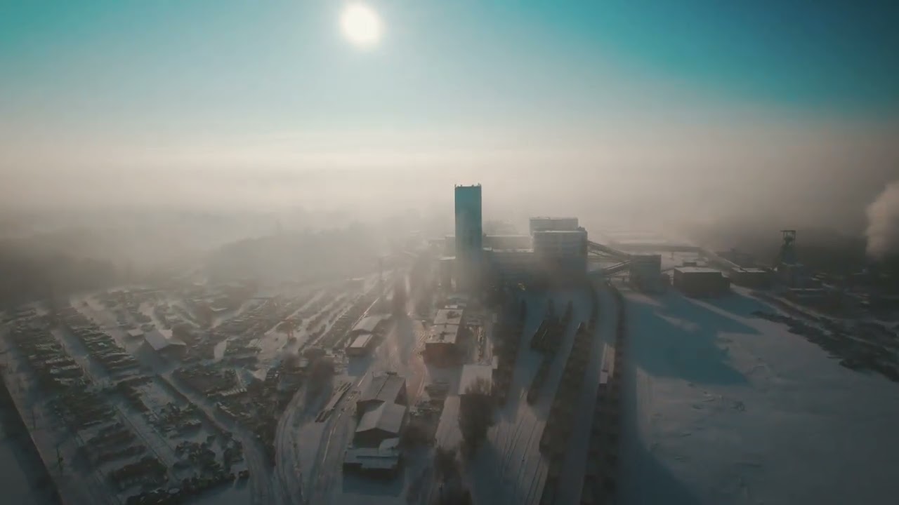 Jastrzębie Zdrój, zima 2022  z lotu ptaka - część 1