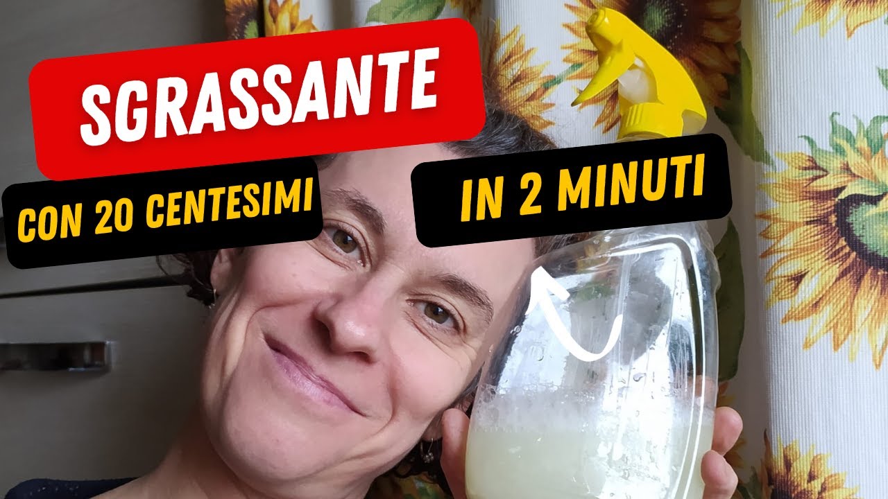 Detersivo per PIATTI, BAGNO E CUCINA con 20 centesimi, pronto in 5 minuti!    #6lezione#