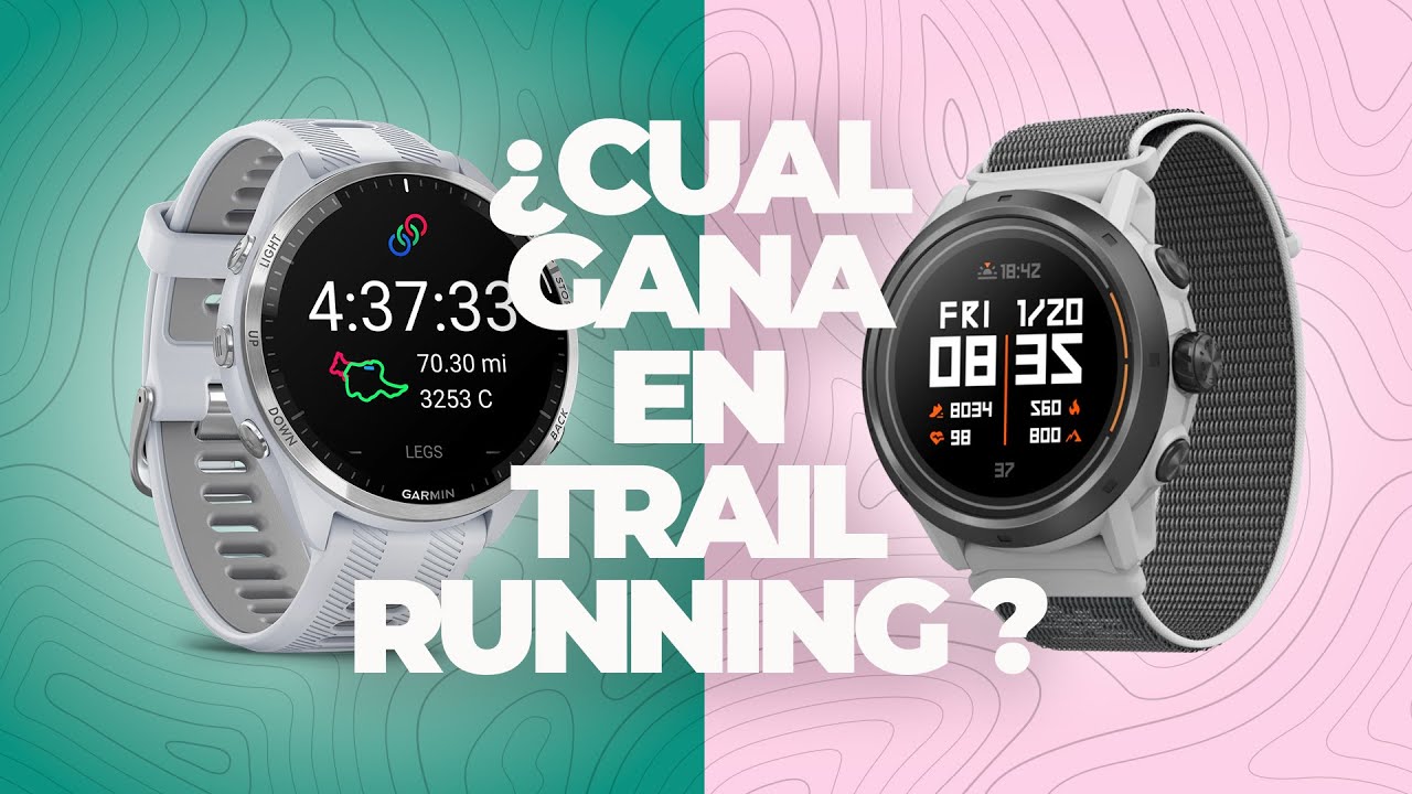 GARMIN Forerunner 965 vs COROS Apex 2 Pro | Comparativa en Trail Running