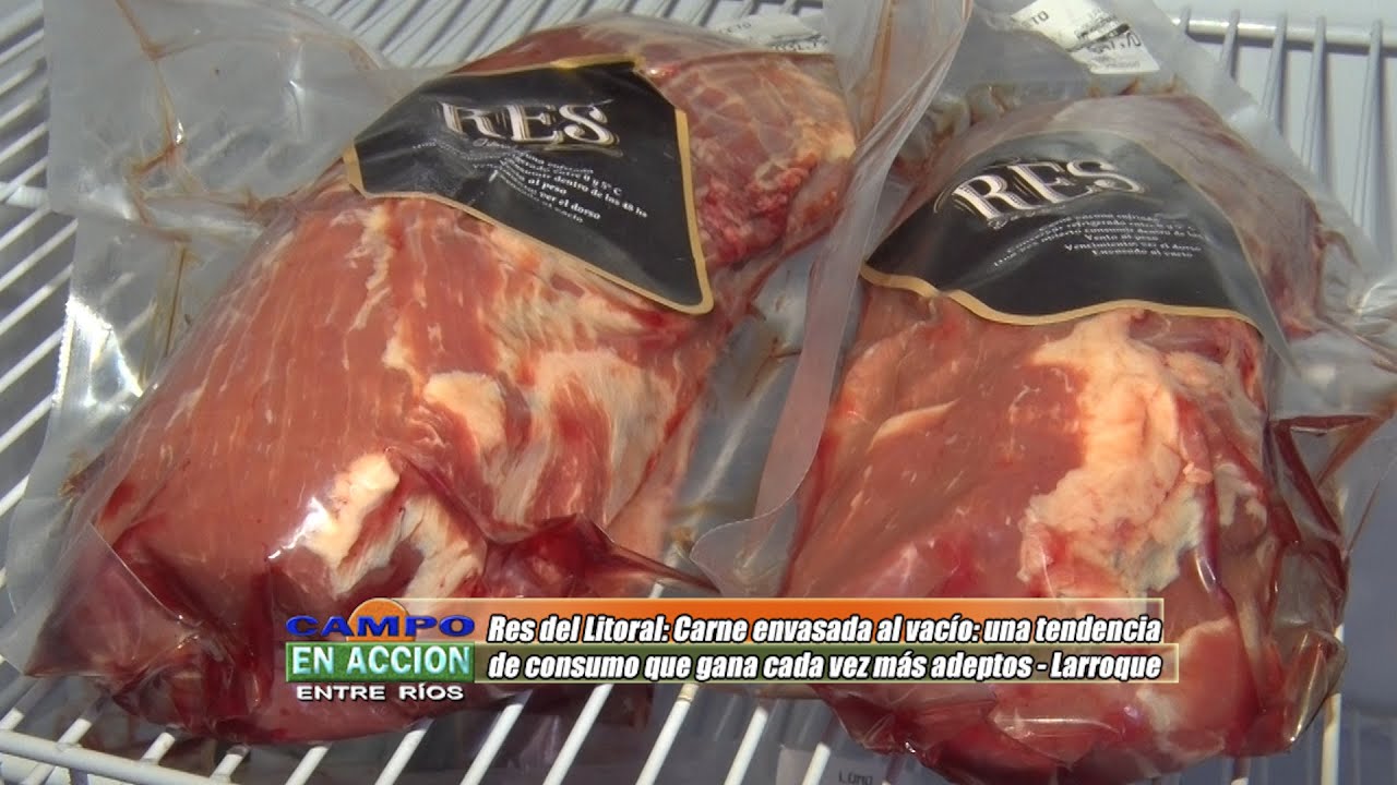 Carne envasada al vacío - Enzo Monti