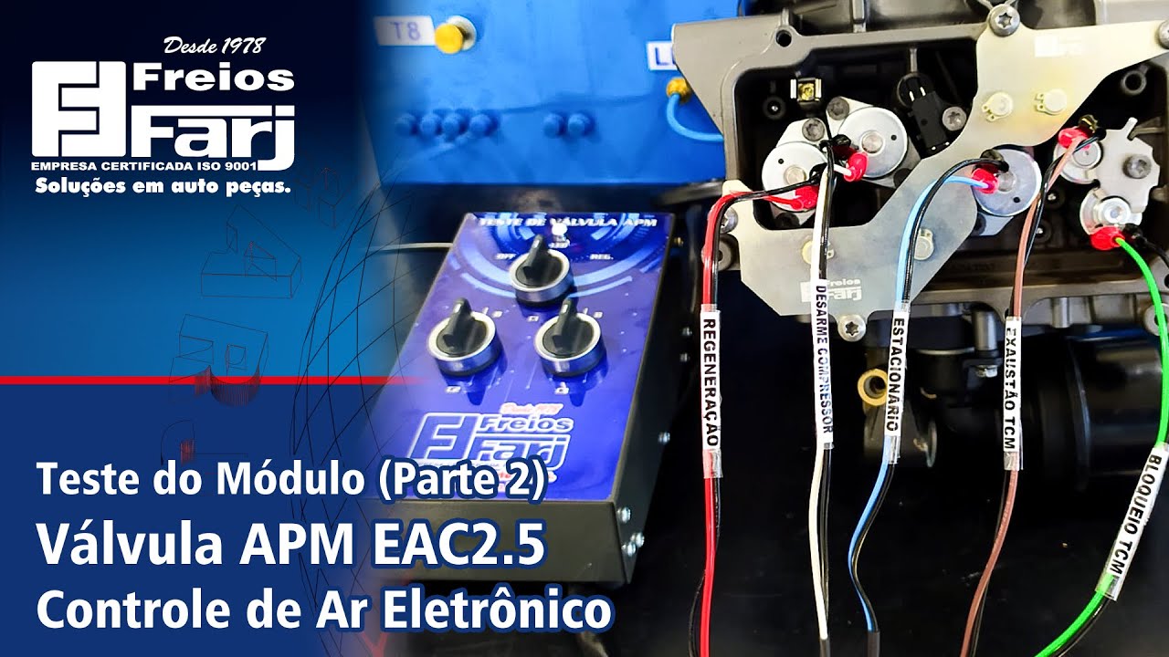 Válvula APM   Teste do Módulo  Parte 2